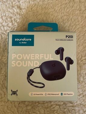 Soundcore P20i True Wireless Earbuds - Black